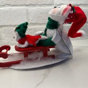 Annalee 760419 6 in Sledding Bears NWT